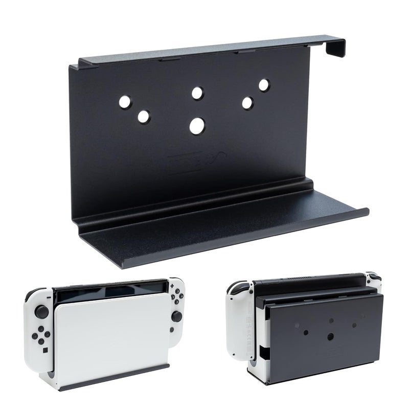 HIDEit Mounts Switch Wall Mount - American Company, Steel Mount for Nintendo Switch and Nintendo Switch OLED to Safely Store Your Switch Console - Image 1